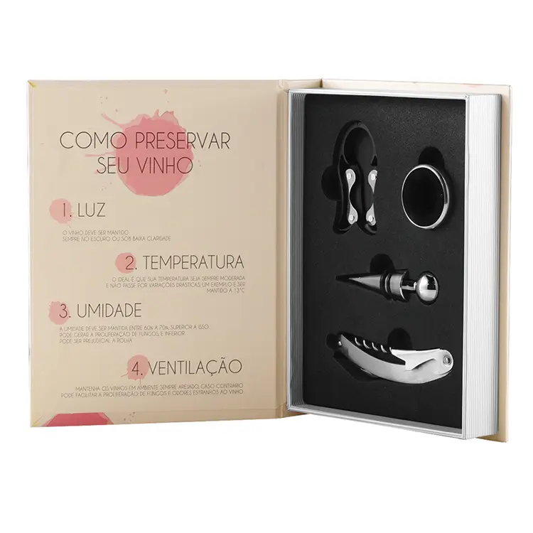 Gewöhnlicher Farbbox -Weinset